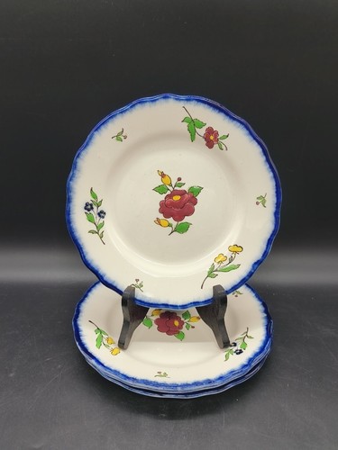 Assiettes faïence fine - 4,