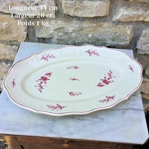 Ancien plat creux faïence - ancien,